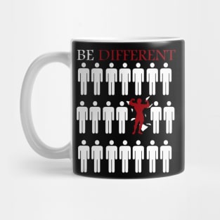 t-shirt fitness Gift : BE DIFFERENT Mug